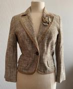 Bruine blazer Caroll maat 38, Maat 38/40 (M), Bruin, Zo goed als nieuw, Jasje