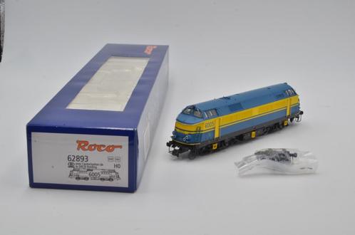 NMBS/SNCB Diesel loc type 60 : "6005" (Roco), Hobby en Vrije tijd, Modeltreinen | H0, Zo goed als nieuw, Locomotief, Gelijkstroom