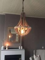 Hanglamp, Maison & Meubles, Lampes | Suspensions, Comme neuf, Bois, Enlèvement