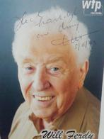 Will Ferdy Handtekening, Verzamelen, Muziek, Artiesten en Beroemdheden, Ophalen of Verzenden