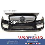 W205 AMG Voorbumper + gril Mercedes C Klasse zwart 2014-2019
