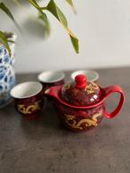 Chinees porseleinen theeservies, Ophalen