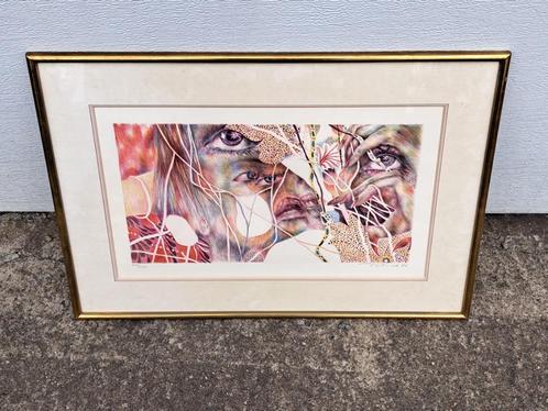 Lithographie signe p vlerick, Antiek en Kunst, Kunst | Litho's en Zeefdrukken, Ophalen of Verzenden