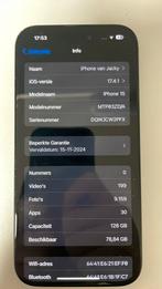 iPhone 15 zwart 128GB, Télécoms, Téléphonie mobile | Apple iPhone, Comme neuf, 128 GB, Noir, Enlèvement