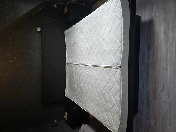 Softside duo waterbed 1m80 x 2m, Huis en Inrichting, Slaapkamer | Waterbedden, Zo goed als nieuw, Duo-systeem, 180 cm, 200 cm
