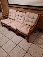 Veranda zetel, Ophalen, Gebruikt, Driepersoons, Riet of Rotan