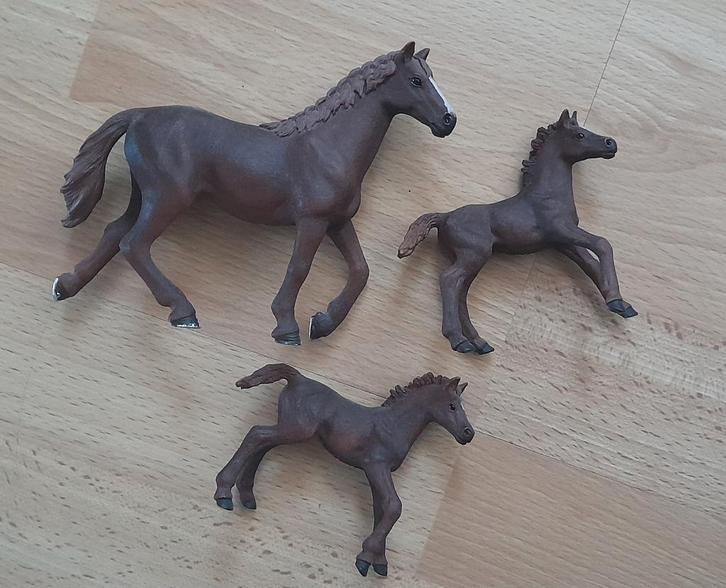 Chevaux Schleich, Collections, Collections Animaux, Comme neuf, Statue ou Figurine, Cheval, Enlèvement ou Envoi