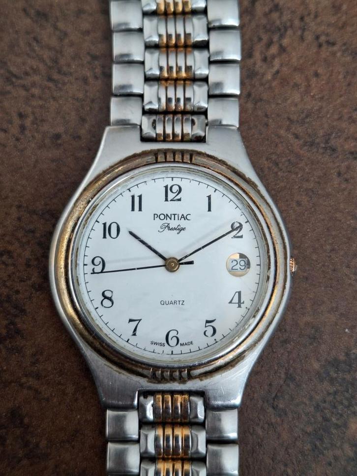 PONTIAC Prestige HORLOGE SWISS MADE, Bijoux, Sacs & Beauté, Montres | Hommes, Enlèvement