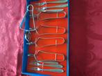 5 slakkenpincetten en 6 vorken met 2 tanden (roestvrij), Ophalen, Zo goed als nieuw, Bestekset, Inox of Chroom
