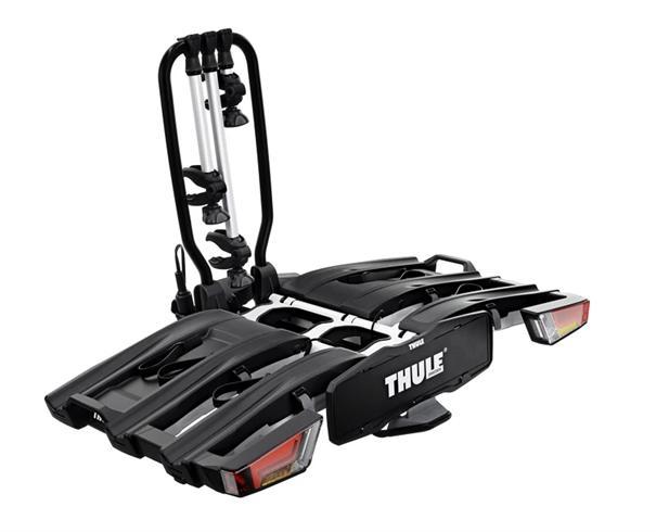 Thule EasyFold XT 3 934 fietsendrager - bijna nieuw!, Auto diversen, Fietsendragers, Zo goed als nieuw, Trekhaakdrager, 3 fietsen of meer