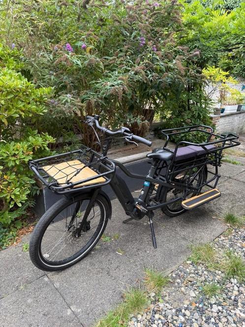 Bergamont longtail fiets E-cargoville LT Edition, Fietsen en Brommers, Fietsen | Bakfietsen, Gebruikt, Overige merken, 2 kinderen