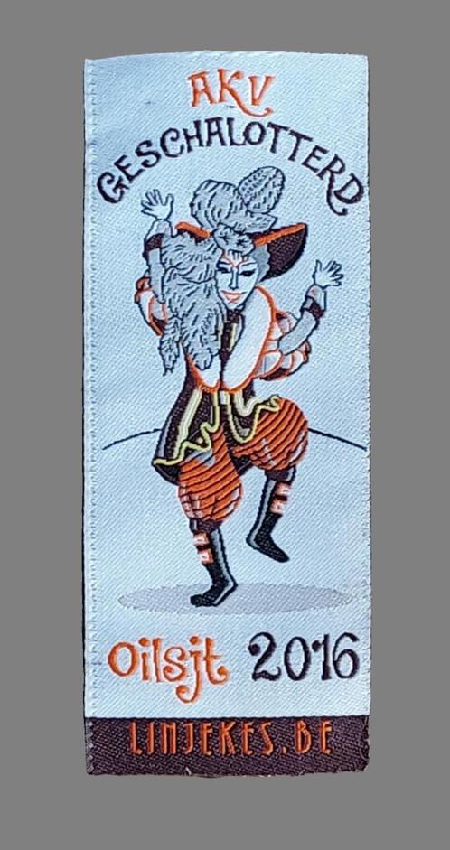 Nominette - Carnavalslintjes - Geschalotterd - 2016 & 2017, Verzamelen, Speldjes, Pins en Buttons, Zo goed als nieuw, Overige onderwerpen