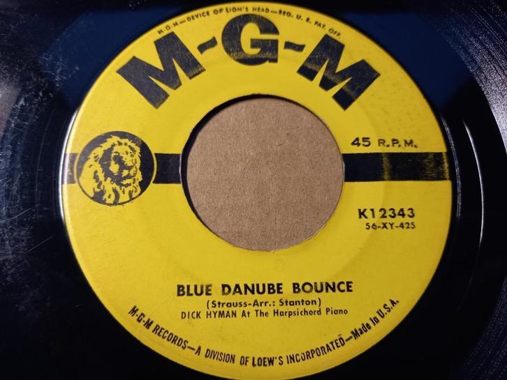 Dick Hyman – Blue Danube Bounce / Yancey Special '7, Cd's en Dvd's, Vinyl Singles, Gebruikt, Single, Pop, 7 inch, Ophalen of Verzenden