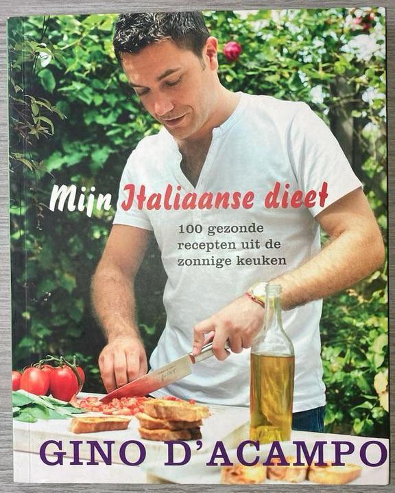 Gino D'Acampo - Mijn Italiaanse dieet, Boeken, Kookboeken, Zo goed als nieuw, Italië, Verzenden