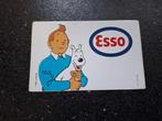 Vintage stickers stripfiguur Kuifje Esso benzine merk, Ophalen of Verzenden, Zo goed als nieuw, Strip of Tekenfilm