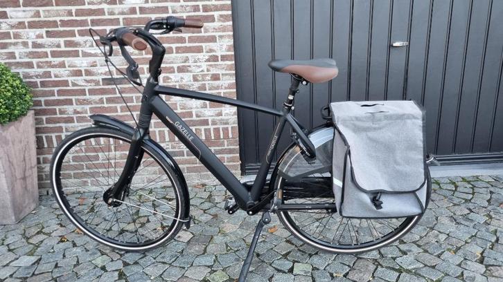 City Bike Gazelle Orange C8 maat 53 Black Mat, Fietsen en Brommers, Fietsen | Heren | Herenfietsen, Zo goed als nieuw, Gazelle