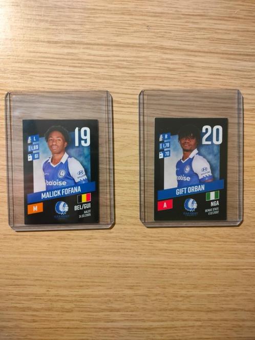 Panini stickers Gift Orban & Malick Fofana Pro League 23/24, Hobby en Vrije tijd, Stickers en Plaatjes, Nieuw, Plaatje, Ophalen of Verzenden