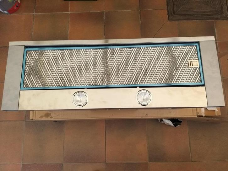 nieuwe telescopische dampkap Whirlpool AKR 473/1 IX, Elektronische apparatuur, Afzuigkappen, Nieuw, Inbouw, Vlakschermkap, 400 tot 600 m³ per uur