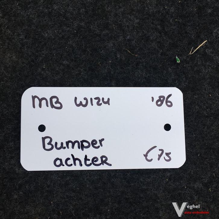 Mercedes W124 1986  Achterbumper, Autos : Pièces & Accessoires, Carrosserie & Tôlerie, Pare-chocs, Arrière, Utilisé, Enlèvement