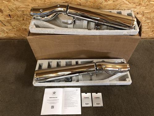 Akrapovic Chroom uitlaten dempers BMW R18 2019-2024 K34, Motoren, Onderdelen | BMW, Nieuw, Ophalen of Verzenden