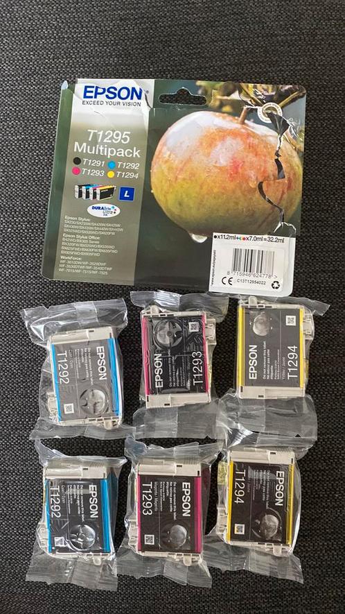 Epson Apple multipack couleur, Informatique & Logiciels, Fournitures d'imprimante, Comme neuf, Enlèvement ou Envoi