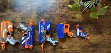 Verschillende Nerf Handguns 