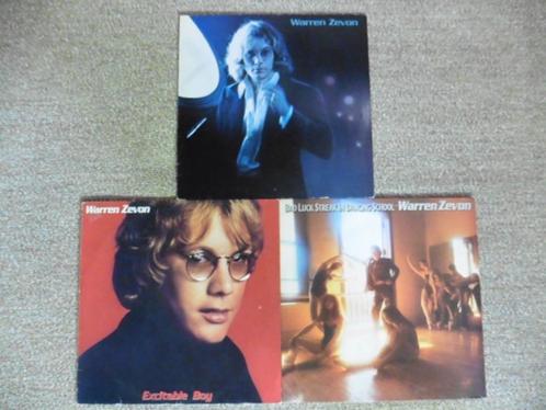 Warren Zevon Vinyl Pakket (3 LP's), Cd's en Dvd's, Vinyl | Rock, Gebruikt, Singer-songwriter, 12 inch, Ophalen of Verzenden