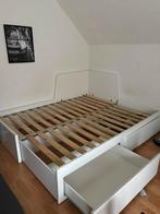 Canapé-lit Ikea avec 2 tiroirs et 2 matelas, Enlèvement ou Envoi, Comme neuf