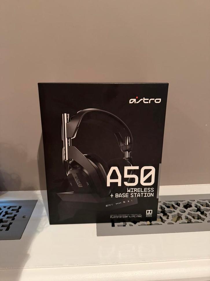 Astro A50 ps4/ps5/pc, Computers en Software, Headsets, Zo goed als nieuw, Over-ear, Draadloos, Gaming headset, Ophalen of Verzenden