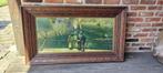 Vintage houten kader., Ophalen, Zo goed als nieuw