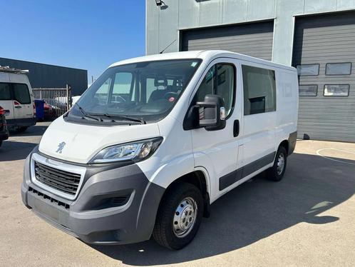 Peugeot Boxer multicab nette wagen met 6 zpl 81 kw airco, Auto's, Bestelwagens en Lichte vracht, Bedrijf, Te koop, Airconditioning
