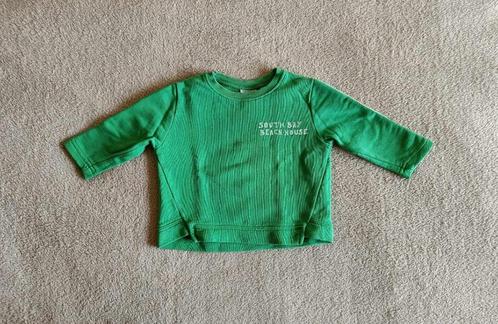 Kinderen - Trui - Sweater - Groen - 68 - Zara Baby - €3, Enfants & Bébés, Vêtements de bébé | Taille 68, Utilisé, Garçon ou Fille