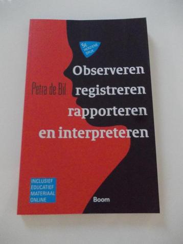 Observeren, registreren, rapporteren en interpreteren. beschikbaar voor biedingen