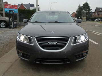 Saab 9-5 2.0 Tid4 *10/2010 *Ohboekje *Navi *Leder *EURO 5, Autos, Cuir, Achat, 139 g/km, Entreprise