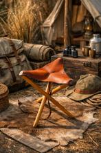 Vintage jagersstoel (ook bekend als safari-kruk), Ophalen