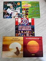 Lot de 5 disques vinyles divers, CD & DVD, Utilisé, Enlèvement ou Envoi