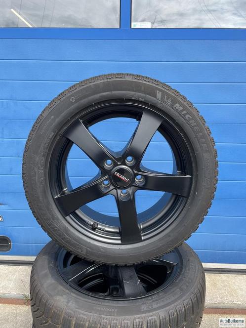 Winterset Mini F55 F56 ZGAN 17'' Zwart Dezent Michelin 8 mm, Auto-onderdelen, Banden en Velgen, Banden en Velgen, Personenwagen