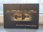 Livre brochure catalogue Porsche Turbo S exclusive Neuf, Enlèvement ou Envoi, Comme neuf, Porsche