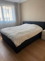 Boxspring 180-200 zwart met matras!, Ophalen, Zo goed als nieuw, Zwart
