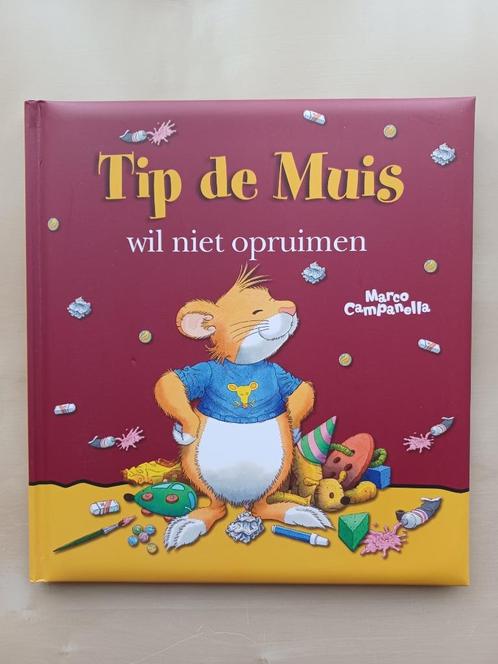 Tip de Muis wil niet Opruimen, Livres, Livres pour enfants | 4 ans et plus, Comme neuf, Fiction général, Garçon ou Fille, Livre de lecture