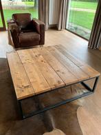 Salontafel steigerhout 120cm x 120cm, Huis en Inrichting, Tafels | Salontafels, Ophalen, Zo goed als nieuw