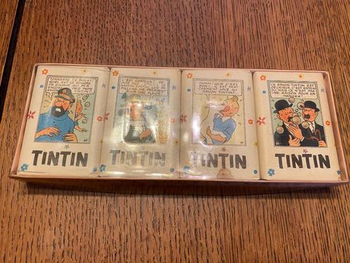 savons TINTIN trés rare de 1950, Collections, Personnages de BD, Neuf, Statue ou Figurine, Tintin, Enlèvement