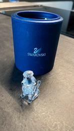 Swarovski poedel zittend, puntgaaf in doos met certificaat., Collections, Swarovski, Enlèvement ou Envoi, Neuf