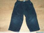 donkerblauwe velours broek River Woods maat 86, Kinderen en Baby's, Babykleding | Maat 86, Broekje, River woods, Ophalen of Verzenden