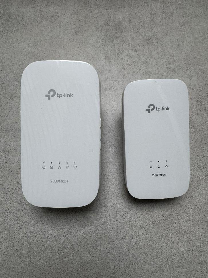 TP-Link Powerline AV2000 set, Informatique & Logiciels, Adaptateurs powerline, Utilisé, Enlèvement ou Envoi