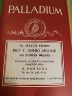 TEKSTUITGAVE CICERO, REEKS PALLADIUM, Cicero, Enlèvement ou Envoi, Latin, Utilisé