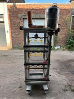 Kwartel kooi met automatische voeding systeem en vlotter, Ophalen, Gebruikt