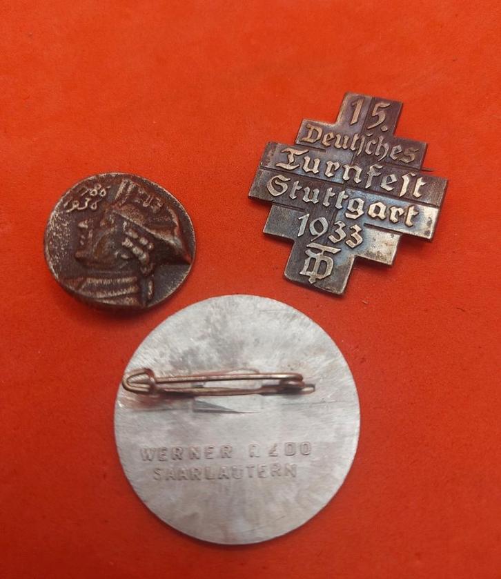 Duitse WO2 Tinnies grouping, Verzamelen, Militaria | Tweede Wereldoorlog, Ophalen of Verzenden