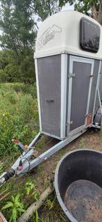 1,5 paards trailer met werk., Ophalen of Verzenden, Gebruikt