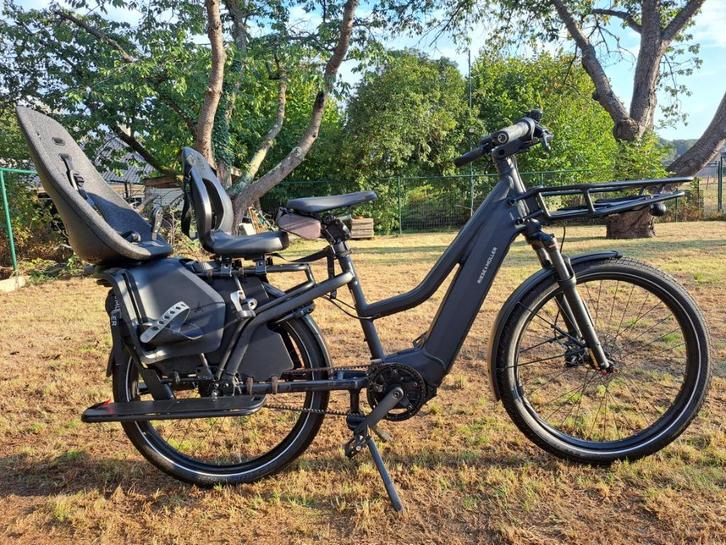 Riese & Müller, Fietsen en Brommers, Elektrische fietsen, Zo goed als nieuw, Riese & Müller, 47 tot 51 cm, 50 km per accu of meer
